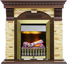 Каминокомплект Dimplex Dublin очаг Danville Antique Brass FB2 темный дуб/сланец Dimplex Dublin очаг Danville Antique Brass FB2 темный дуб/сланец